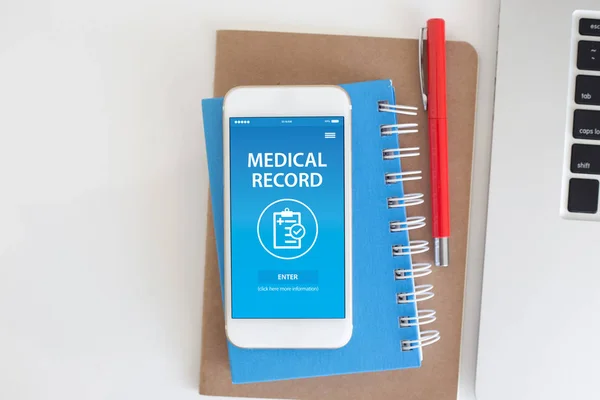 医療記録の概念 — ストック写真