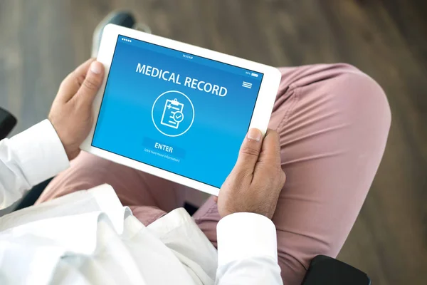 MEDICAL RECORD CONCEPT — Stock Photo, Image