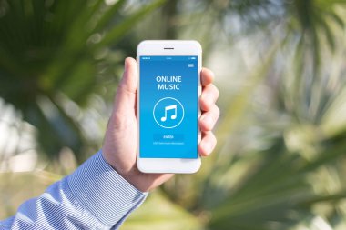 Müzik App konsepti 