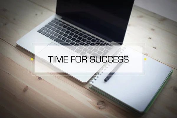 TIME FOR SUCCESS CONCEPT — Stock Photo, Image