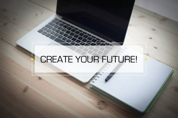 创建你的未来 ！概念 — 图库照片