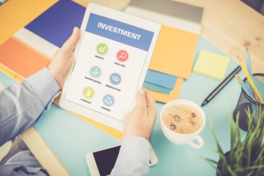 Web simgeleri ekranda