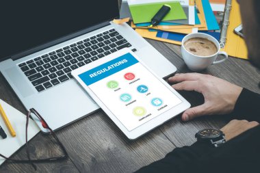 Web simgeleri ekranda