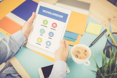 Web simgeleri ekranda