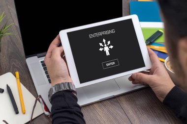 Ekranda girişimci kavramı 