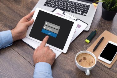 Internet şifre güvenlik kavramı