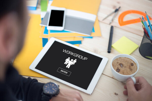 WORKGROUP ICON CONCEPT 