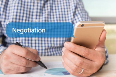 Sohbet kabarcık üzerinde müzakere kelime