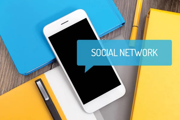 Concetto di social network — Foto Stock