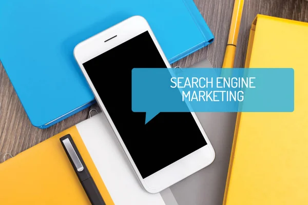 Concepto de marketing de motores de búsqueda — Foto de Stock