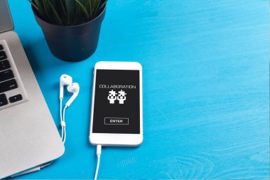 Ekran üzerinde işbirliği kavramı 