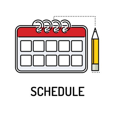 Zaman çizelgesi simgesi