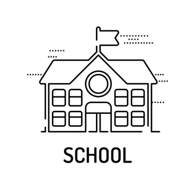 okul satırı simgesi