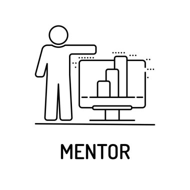 Mentor satır simgesi