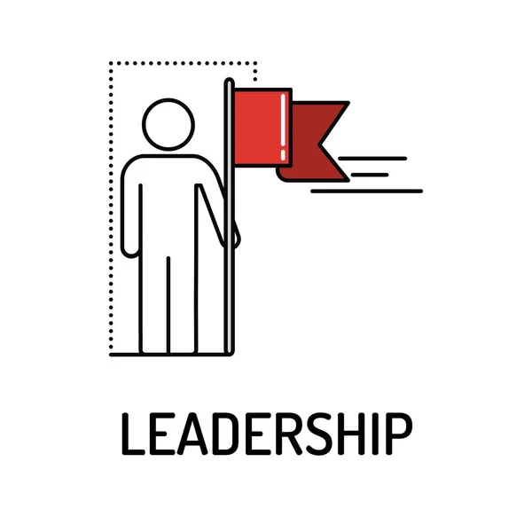 Ikona čáry vedení — Stockový vektor