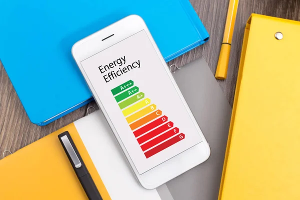 Concepto de eficiencia energética — Foto de Stock