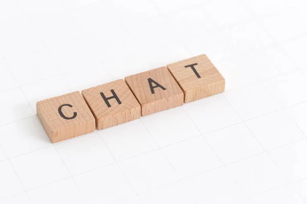 Concepção de comunicação Chat — Fotografia de Stock
