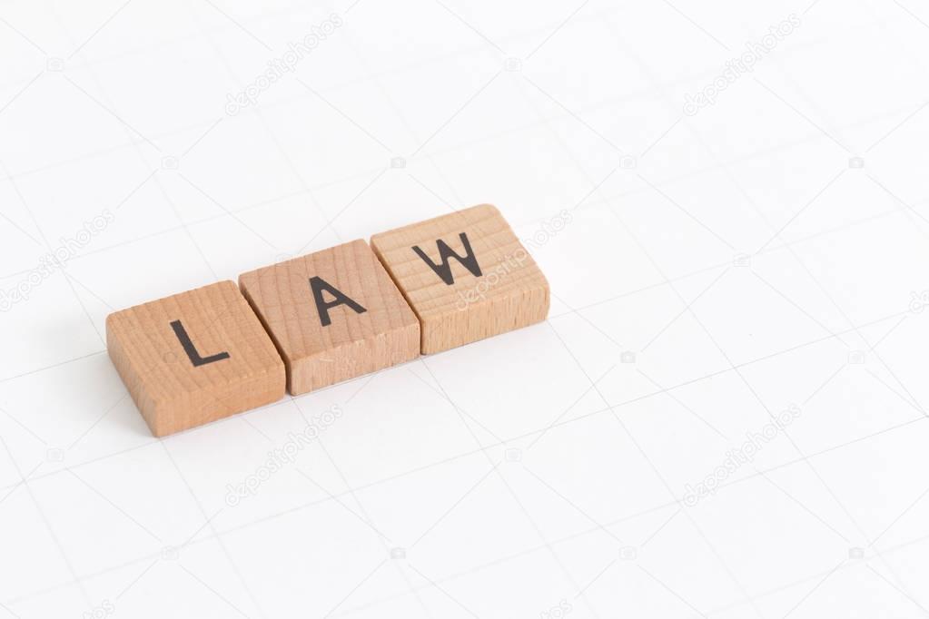 LAW word CONCEPT
