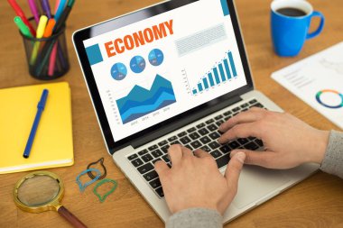 Ekonomi başlığı ile ekran