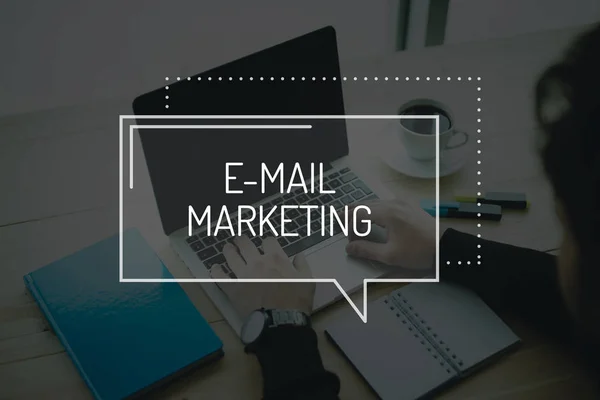 E-mail marketing koncepció — Stock Fotó