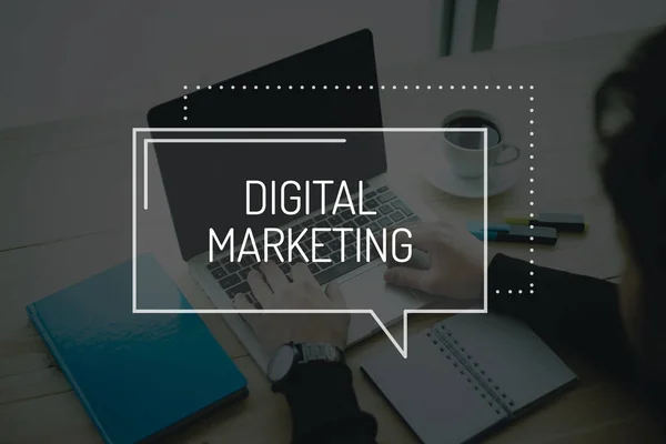 Digitaal marketingconcept — Stockfoto