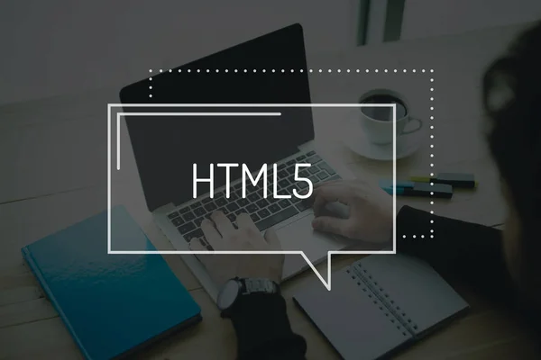 Technologie Html5 Concept — Stockfoto