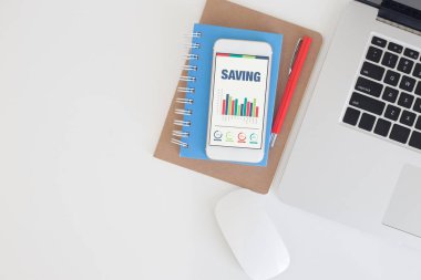 İş Çizelgeler ve grafikler ekran üzerinde