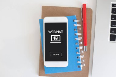 Webinar kavram ekranda 