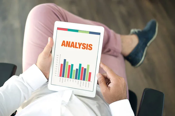 Konzept mit Analysewort — Stockfoto