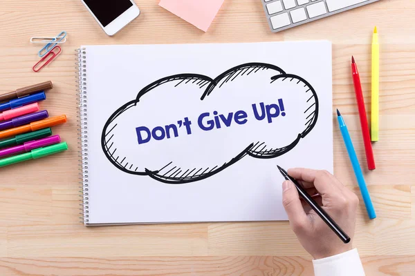 Don\'t Give Up! Concept