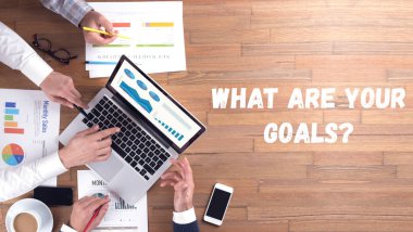 WHAT ARE YOUR GOALS? CONCEPT clipart