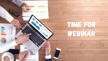 Zaman için Webinar kavramı