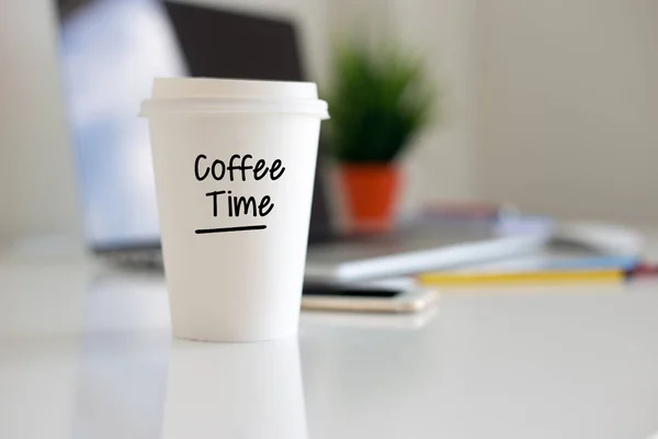 Coffee time Coffee Cup — Stock Photo, Image