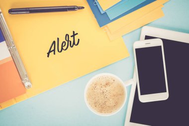 Çalışma alanı tablo üstünde not etmek 