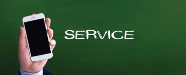 akıllı telefon elinde