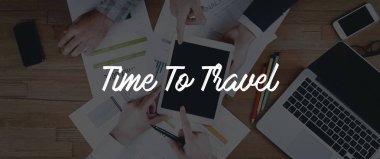 Takım çalışması iş afiş