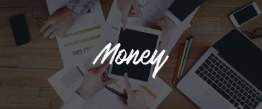 Internet ekip çalışması para kavramı