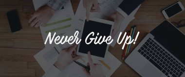 Takım çalışması iş afiş