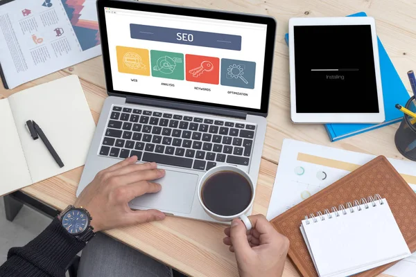 Seo ビジネス コンセプト — ストック写真