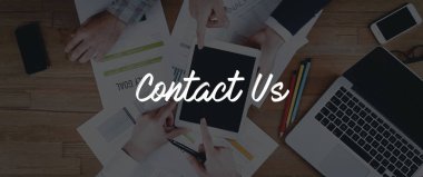 Internet ekip çalışması kavramı bize ulaşın