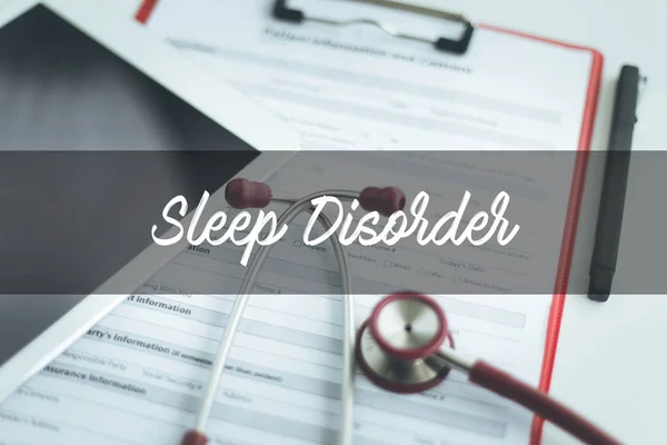 CONCEPT: SLEEP DISORDER — Stok Foto