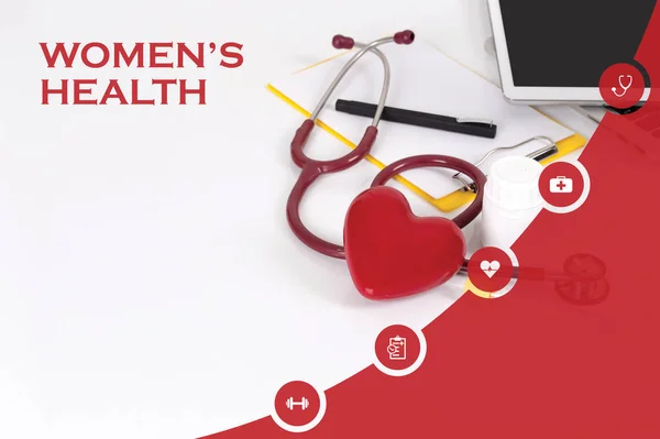 健康概念: 女性の健康 — ストック写真