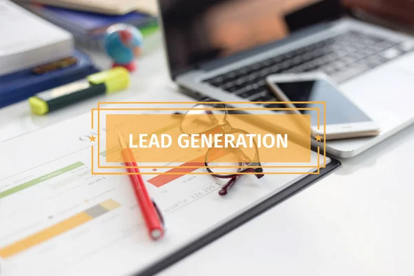 Koncepcja: Lead Generation — Zdjęcie stockowe