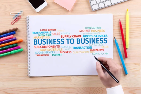 Business Word Cloud — Stock Photo, Image