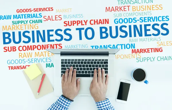 Business Word Cloud — Stock Photo, Image