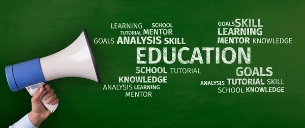 Educación Word Cloud —  Fotos de Stock