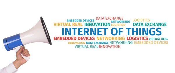 Internet of Things Word Cloud — Stock Photo, Image