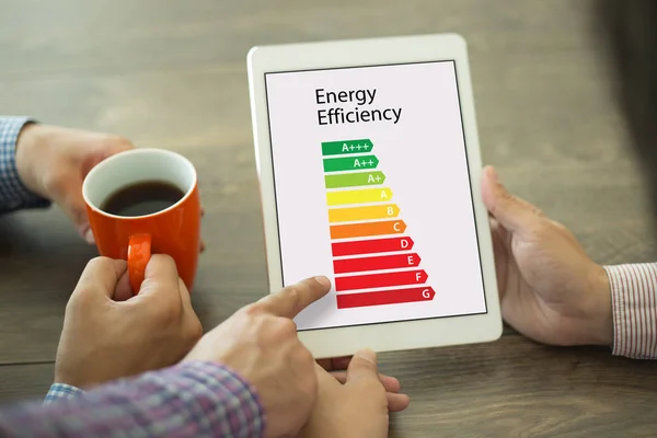 Conceito de eficiência energética — Fotografia de Stock