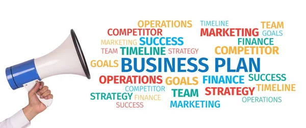 Business Word Cloud — Stock Photo, Image