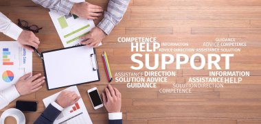 iş konsepti: kelime bulutu